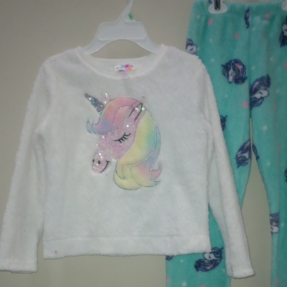 Sale💜B Magical Unicorn Kids Pajama Set